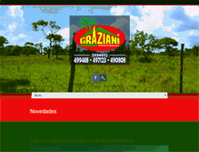 Tablet Screenshot of grazianipropiedades.com.ar